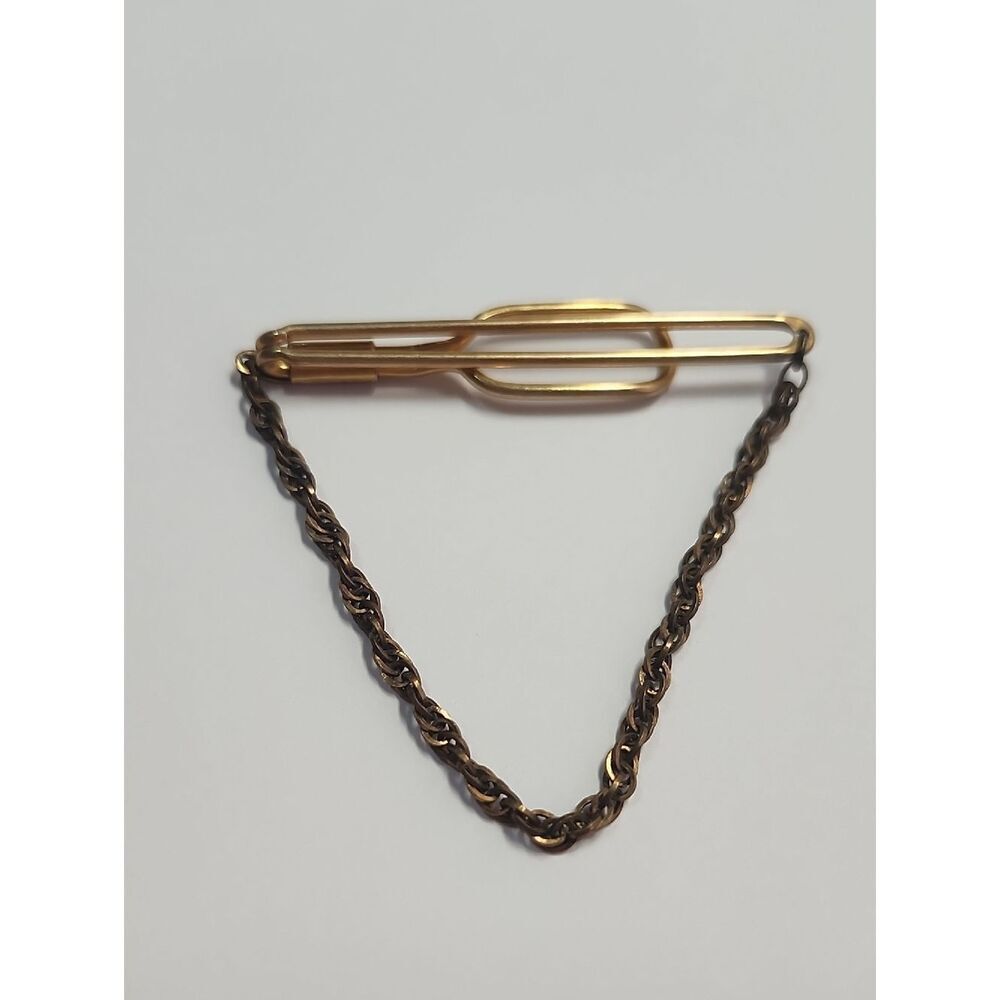 VINTAGE SWANK 1/20 12K GOLD FILLED TIE CLIP/CLASP